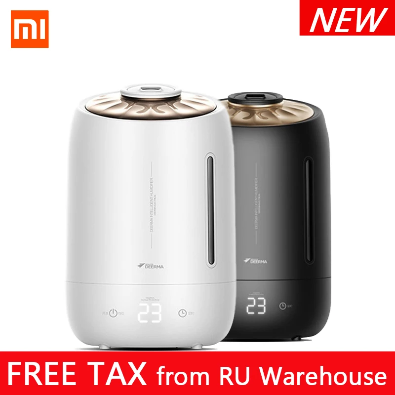 Xiaomi Air Humidifier deerma dem-f600 Aroma Diffuser Essential Oil Ultrasonic Mist Maker Touch Screen 5L Mi Difusor RU Stock
Xiaomi Air Humidifier deerma dem-f600 Aroma Diffuser Essential Oil Ultrasonic Mist Maker Touch Screen 5L Mi Difusor RU Stock