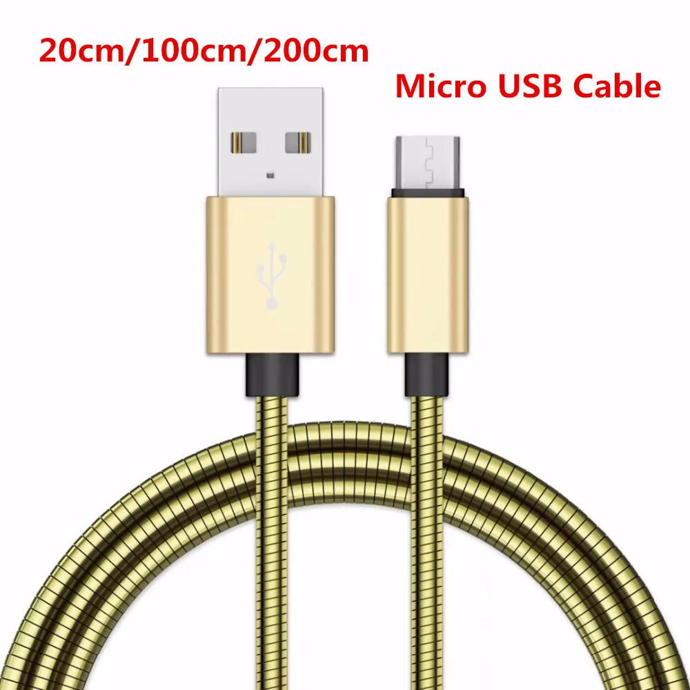 20/100/200cm Micro USB Data sync Cable line 2.4A Fast Charger Soft Steel Cord For Meizu M5S M5C M3S U10 U20 E2 MX5 Powerbank
20/100/200cm Micro USB Data sync Cable line 2.4A Fast Charger Soft Steel Cord For Meizu M5S M5C M3S U10 U20 E2 MX5 Powerbank