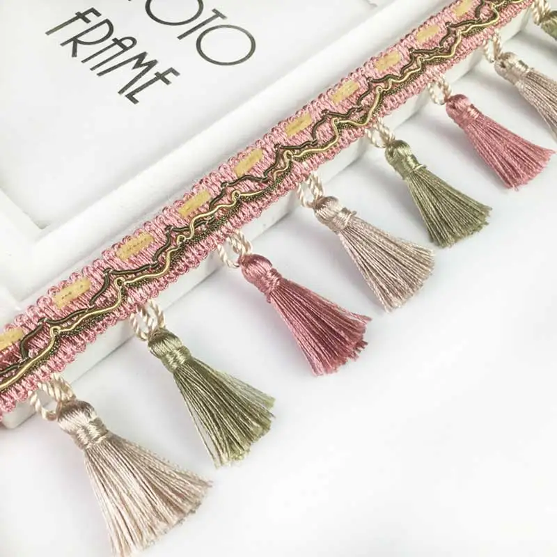 Color tassel lace ribbon tassel pendant trim DIY crafts handmade curtains clothes accessories hanging tassel curtain accessories
Color tassel lace ribbon tassel pendant trim DIY crafts handmade curtains clothes accessories hanging tassel curtain accessories