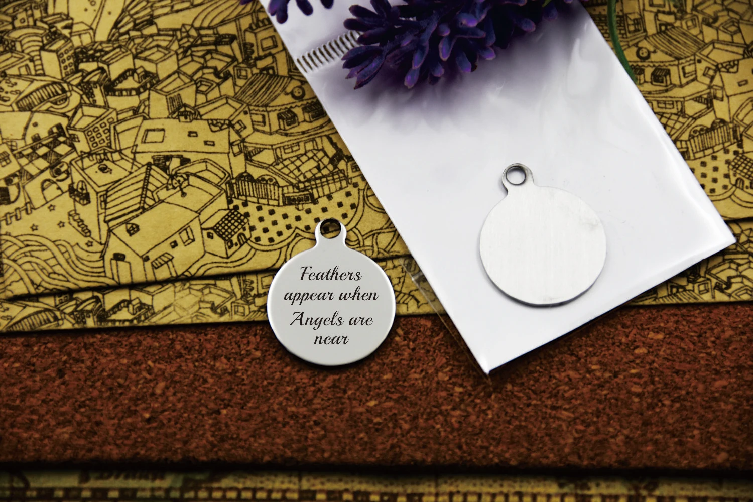 10pcs--stainless steel charms"feathers appear when angels are near" 5 style for choosing DIY Charms Pendants
10pcs--stainless steel charms"feathers appear when angels are near" 5 style for choosing DIY Charms Pendants