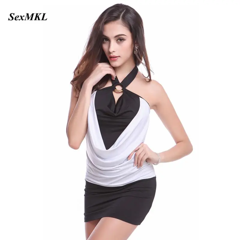 SEXMKL Backless Bodycon Sexy Dress Women 2019 Summer Patchwok Casual Mini Dresses Ladies Short Club Party Dress Female Vestidos
SEXMKL Backless Bodycon Sexy Dress Women 2019 Summer Patchwok Casual Mini Dresses Ladies Short Club Party Dress Female Vestidos
