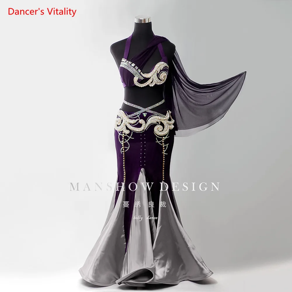 Luxury Belly Dance Suit 2018 New Adult Female Sexy Spandex Performance Costumes Women Dancing Stage Competition Clothes
Luxury Belly Dance Suit 2018 New Adult Female Sexy Spandex Performance Costumes Women Dancing Stage Competition Clothes