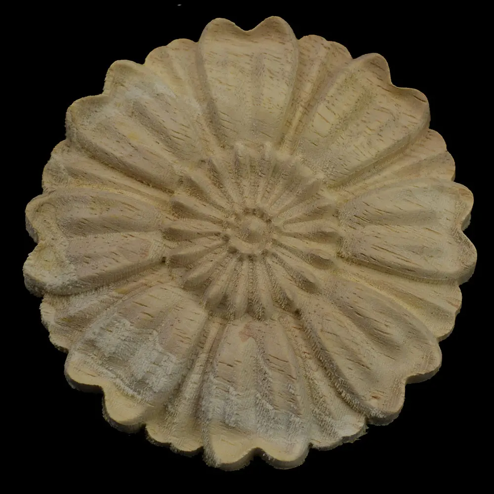 8CM Round Wood Carving Applique Furniture Accessories Nautical Decor Decorative Mouldings Decal Cabinet Door Wood Figurine Craft
8CM Round Wood Carving Applique Furniture Accessories Nautical Decor Decorative Mouldings Decal Cabinet Door Wood Figurine Craft