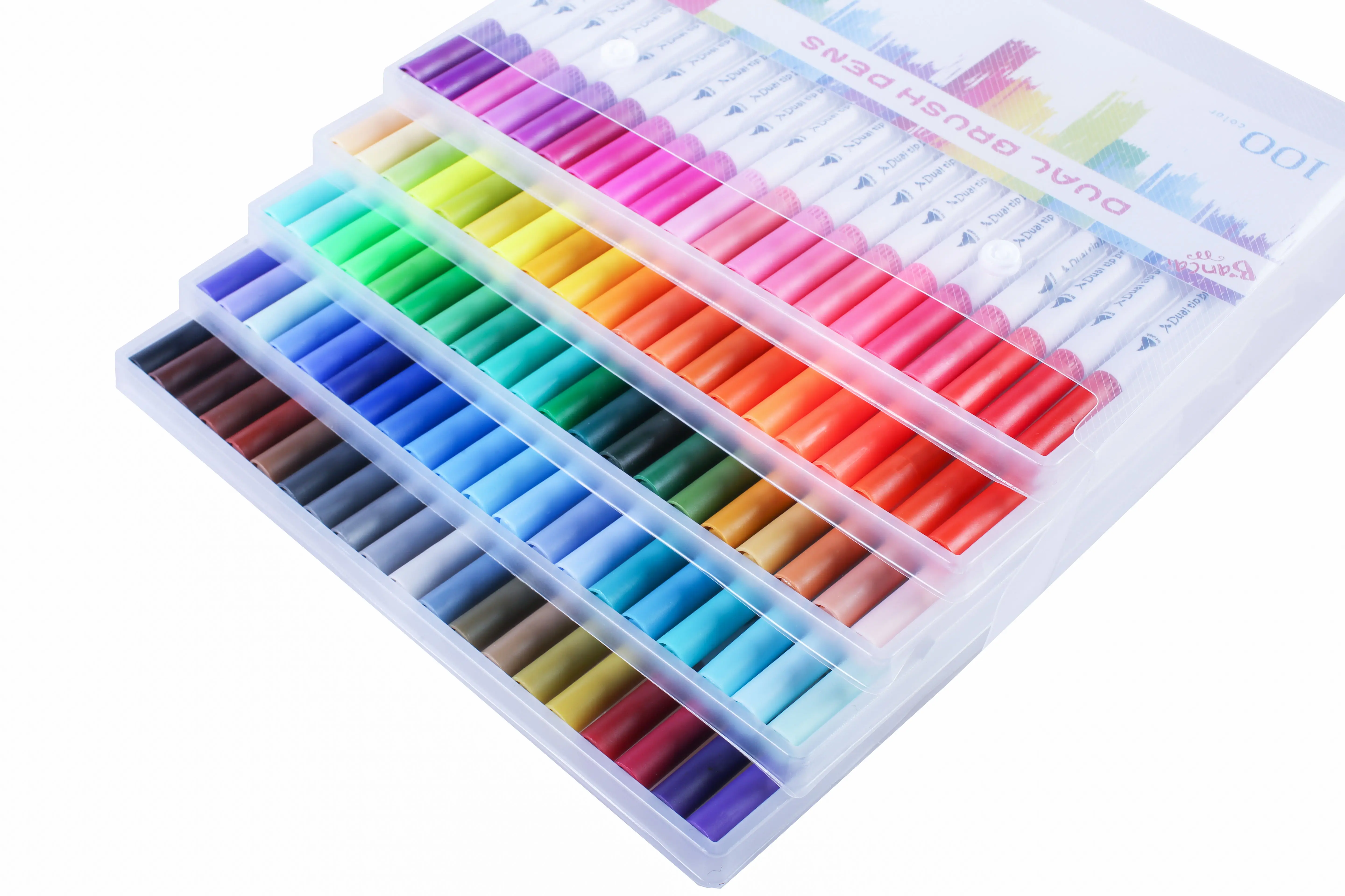 Watercolor Brush Pen Markers Sketching Drawing Pen Artistic Children Fineliner Calligraphy Art Marker Dual Tip Brush Pen
Watercolor Brush Pen Markers Sketching Drawing Pen Artistic Children Fineliner Calligraphy Art Marker Dual Tip Brush Pen