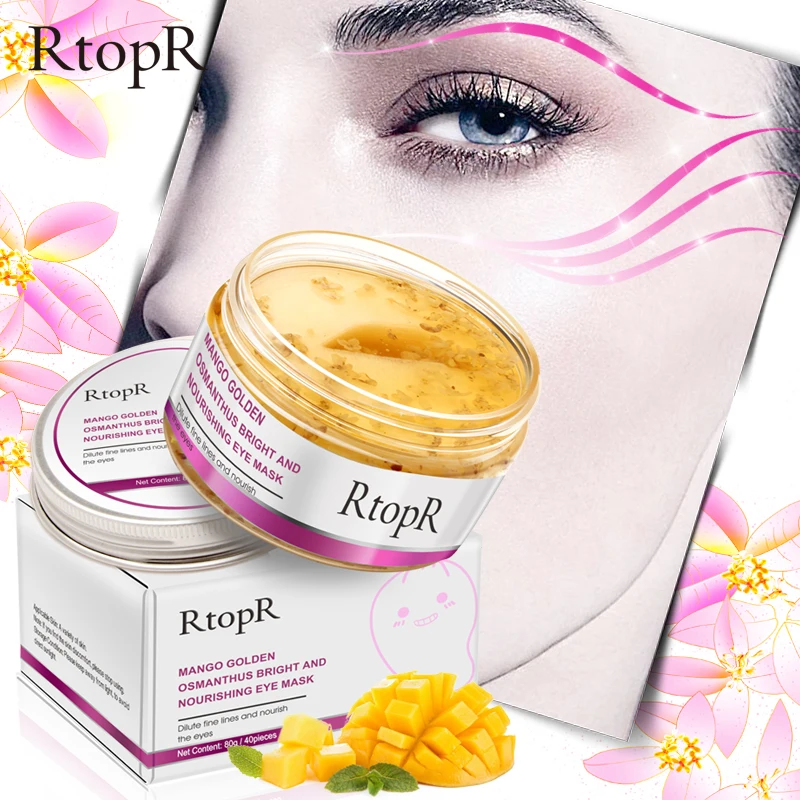 40Pcs/Box Eye Mask Mango Golden Osmanthus Bright And Nourishing Skin Care Anti-Puffiness Dark Circle Anti-Aging Treatment Mask
40Pcs/Box Eye Mask Mango Golden Osmanthus Bright And Nourishing Skin Care Anti-Puffiness Dark Circle Anti-Aging Treatment Mask