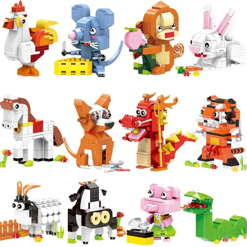 xingbao mini animal 12 Zodiac full set of cartoon children cute animals bricks assembled building blocks toys for children gifts
xingbao mini animal 12 Zodiac full set of cartoon children cute animals bricks assembled building blocks toys for children gifts