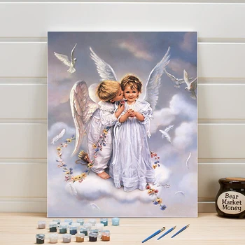Angel Canvas Painting By Numbers 40x50cm Kids Acrylics Paint Number Art Walls Pictures For Bedroom Decoration Coloring One Piece
Angel Canvas Painting By Numbers 40x50cm Kids Acrylics Paint Number Art Walls Pictures For Bedroom Decoration Coloring One Piece