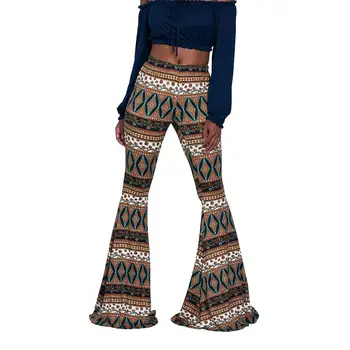 Summer Boho Vintage Geometric Printed Women High Waist Bell Bottom Loose Wide Leg Full Length Hippie Flared Pants Trousers
Summer Boho Vintage Geometric Printed Women High Waist Bell Bottom Loose Wide Leg Full Length Hippie Flared Pants Trousers