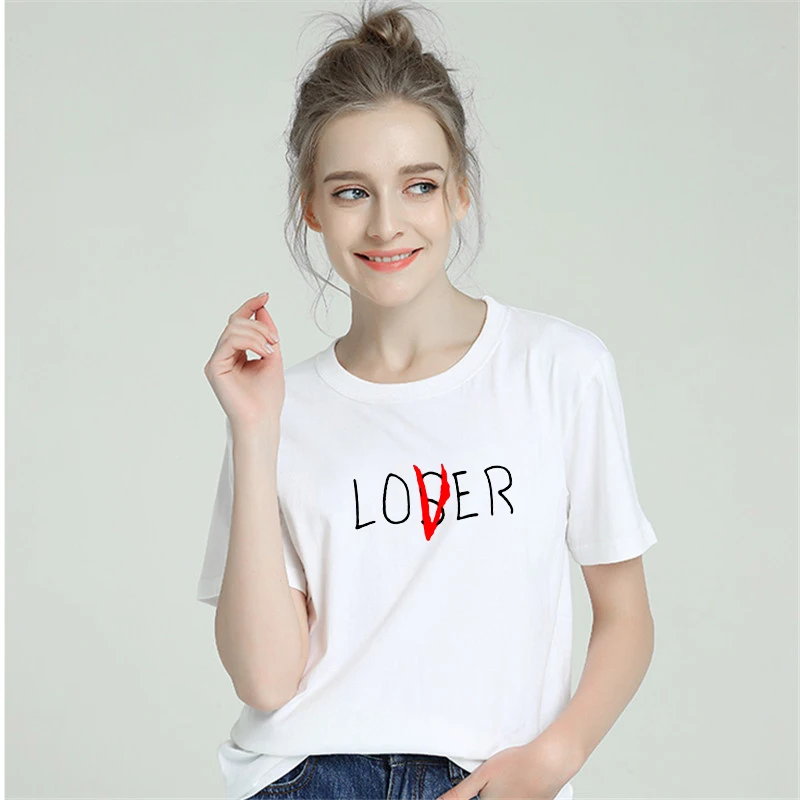 Lover Loser T shirt Women Cotton 2019 Sexy New Harajuku Aesthetic Quote Short Sleeve Plus Size Female T-shirt Tumblr Top & Tees
Lover Loser T shirt Women Cotton 2019 Sexy New Harajuku Aesthetic Quote Short Sleeve Plus Size Female T-shirt Tumblr Top & Tees