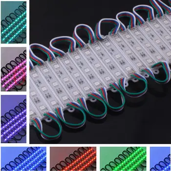 400Pcs T7515 IP65 Waterproof 5050 SMD 3 LED RGB LED Module Light Lamp DC 12V 20pcs per string
400Pcs T7515 IP65 Waterproof 5050 SMD 3 LED RGB LED Module Light Lamp DC 12V 20pcs per string