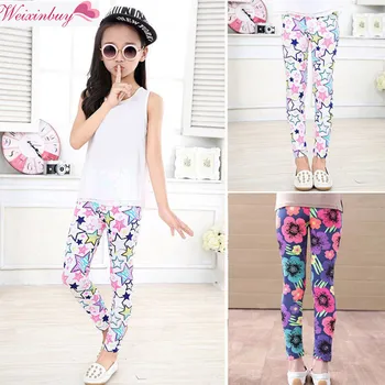 Children Pants Lovely Newest Baby Girls Leggings Kids Pants Flower Floral Printed Elastic Long Trousers Fit For 2-14Y M2
Children Pants Lovely Newest Baby Girls Leggings Kids Pants Flower Floral Printed Elastic Long Trousers Fit For 2-14Y M2