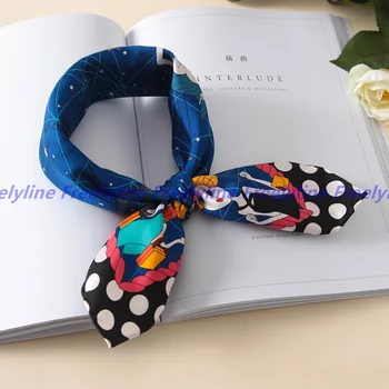 Cartoon Print 100% Silk Twill Scarf Neckerchief Bandana Fashion Small Square Silk Scarf Women Ladies Clothing Accessories
Cartoon Print 100% Silk Twill Scarf Neckerchief Bandana Fashion Small Square Silk Scarf Women Ladies Clothing Accessories