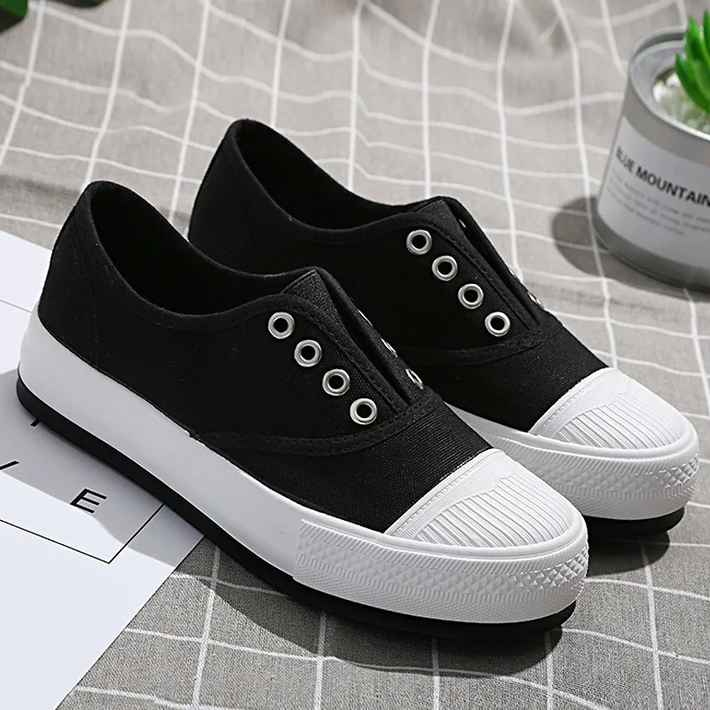 Women's Vulcanize Shoes Platform Sneakers Women 2019 White Shoes Woman Sneakers Black Chunky Sole Zapatillas Chunky Mujer Modis
Women's Vulcanize Shoes Platform Sneakers Women 2019 White Shoes Woman Sneakers Black Chunky Sole Zapatillas Chunky Mujer Modis
