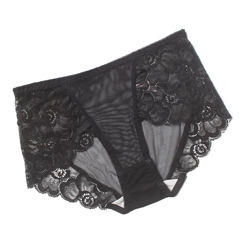 Plus Size Women Underwear Sexy Lace Panties Seamless Breathable Transparent Solid Color Big Size Briefs L XL XXL XXXL
Plus Size Women Underwear Sexy Lace Panties Seamless Breathable Transparent Solid Color Big Size Briefs L XL XXL XXXL