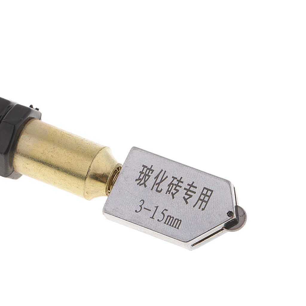 Diamond Tip Antislip Metal Handle Steel Blade Oil Feed Tiles Glazing Mirror Mosaic Tiles Glass Cutter Cutting Tools