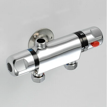 8" Thermostatic Exposed Shower Faucet Shower Valve Mixer Valve Wall Mounted T-1001
8" Thermostatic Exposed Shower Faucet Shower Valve Mixer Valve Wall Mounted T-1001