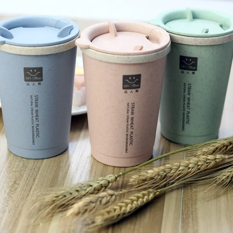 Mrosaa 280ML Simple Wheat Fiber Water Cup Double Layer Insulation Coffee Milk Cup Creative Student Kids Cups With Lid Drinkware
Mrosaa 280ML Simple Wheat Fiber Water Cup Double Layer Insulation Coffee Milk Cup Creative Student Kids Cups With Lid Drinkware