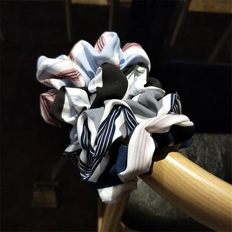 Vintage Stripes Elastic Hair Scrunchies Chiffon Scrunchie Lady Hair Bands For Women Hair Accessories Hairband Girls Hair Ties
Vintage Stripes Elastic Hair Scrunchies Chiffon Scrunchie Lady Hair Bands For Women Hair Accessories Hairband Girls Hair Ties