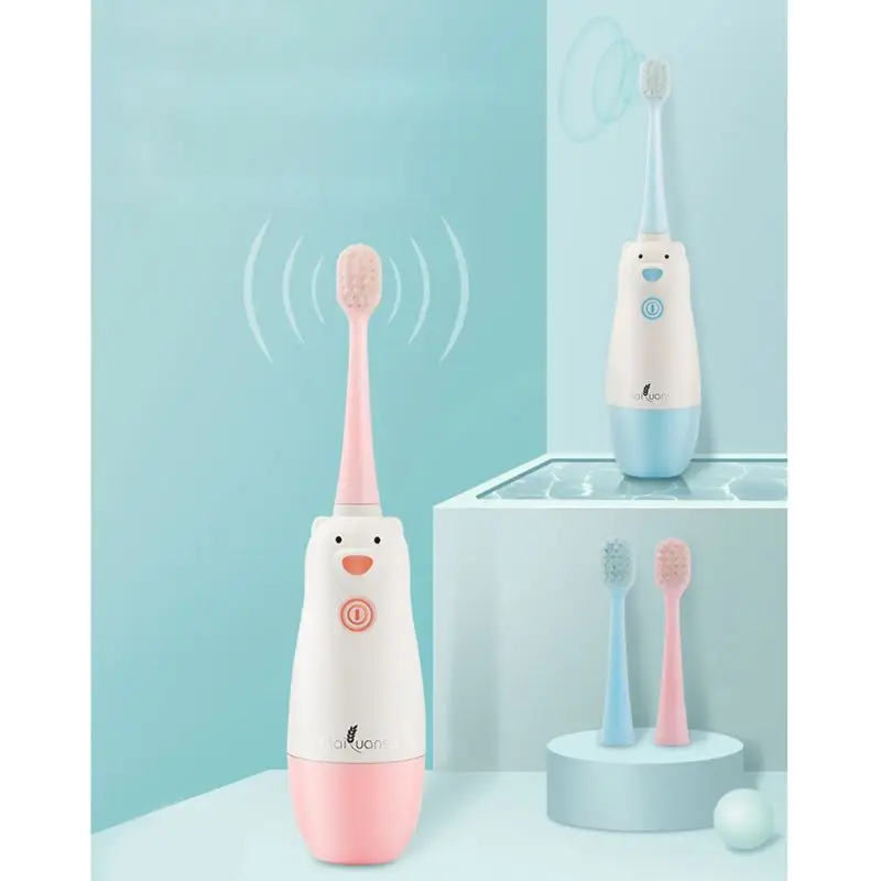 Kids Children Electric Toothbrush Sound Wave Clean Tooth Gums Brush Head Battery Replacement Waterproof
Kids Children Electric Toothbrush Sound Wave Clean Tooth Gums Brush Head Battery Replacement Waterproof