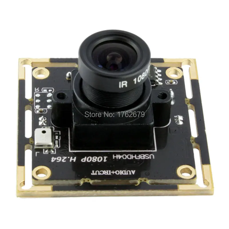 

38x38mm Wide angle 2.8mm lens 2.0 megapixel 1920*1080 mini 1/3" CMOS Aptina AR0330 H.264 MJPEG YUY2 small usb camera board