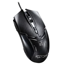 High Quality Lmitation Leather Surface Wired Gaming font b Mouse b font 1000DPI Optical USB Wired