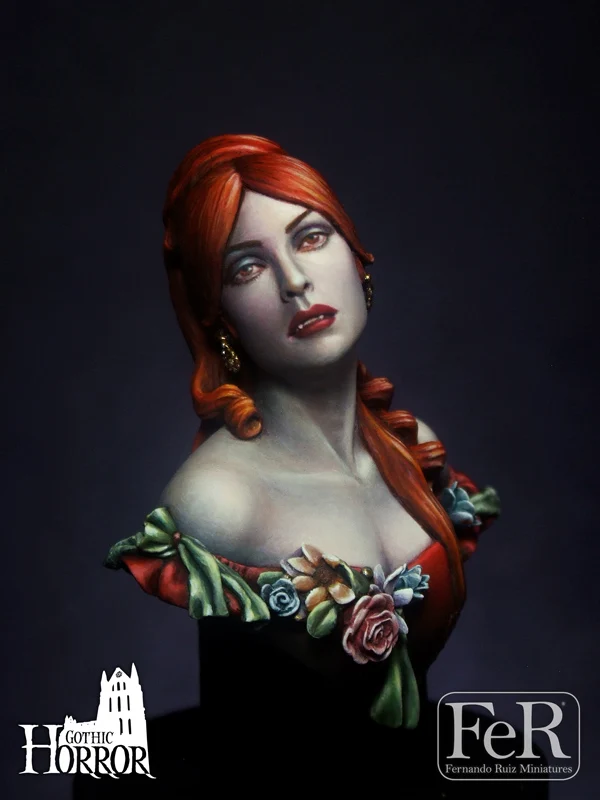 1/12 Lucy, the Vampire bride Resin kit Figure Bust GK Science fiction subject Uncoated No colour
1/12 Lucy, the Vampire bride Resin kit Figure Bust GK Science fiction subject Uncoated No colour