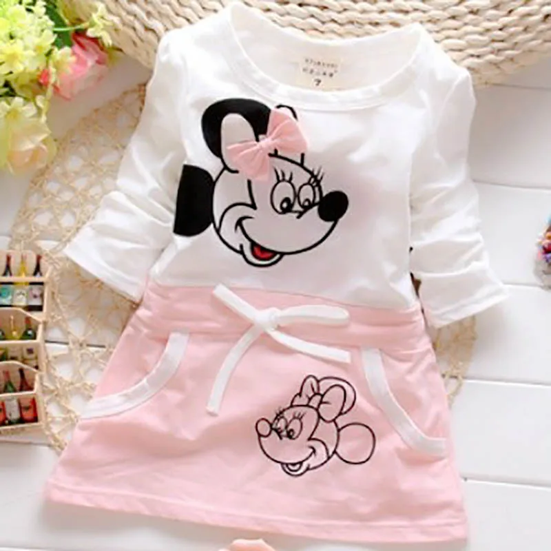 Girls Dress 2018 Spring and Summer Hot New Girls Dress Children Little Princess Cute Minnie Print Stitching Dress
Girls Dress 2018 Spring and Summer Hot New Girls Dress Children Little Princess Cute Minnie Print Stitching Dress
