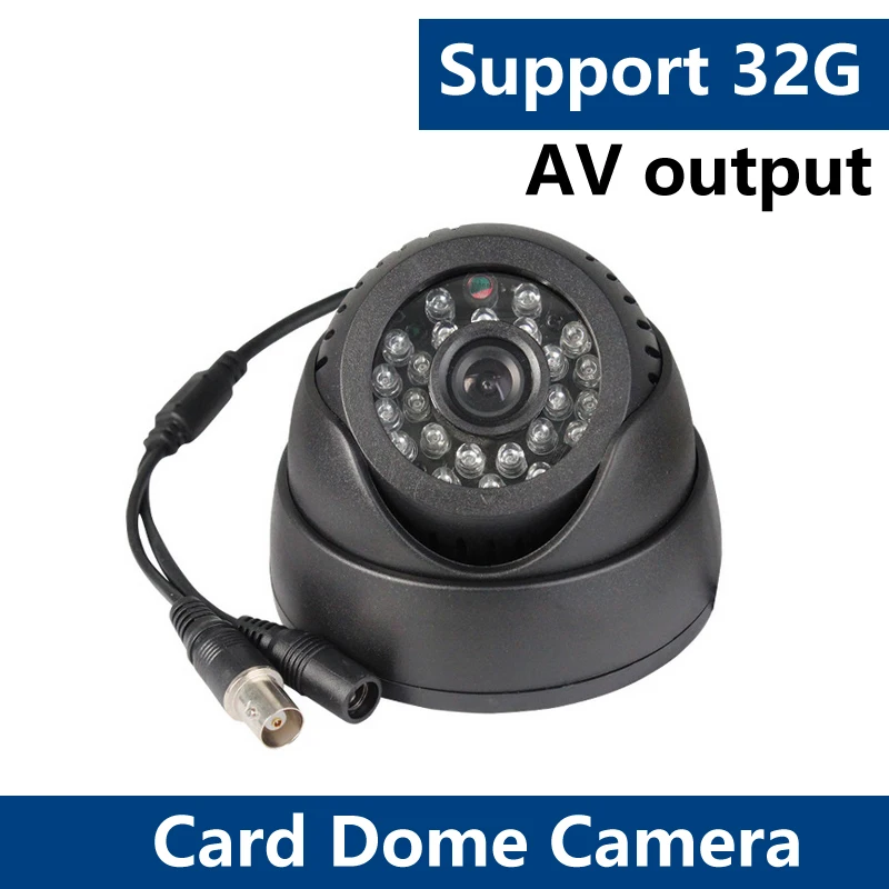 YUNSYE BNC PC Eyeball Camera 24x LED IR 15M Night Video Audio CCTV DVR Dome Camera TF Card Storage Loop Recorder Black Dome Cam
YUNSYE BNC PC Eyeball Camera 24x LED IR 15M Night Video Audio CCTV DVR Dome Camera TF Card Storage Loop Recorder Black Dome Cam