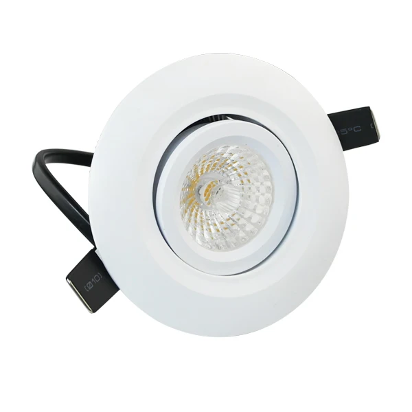 Round Small Tilt Light LED Adjustable Recessed downlight 3W 5W 7W 10W 12W 15W Cut hole 70mm-85mm 90/120 light angle
Round Small Tilt Light LED Adjustable Recessed downlight 3W 5W 7W 10W 12W 15W Cut hole 70mm-85mm 90/120 light angle