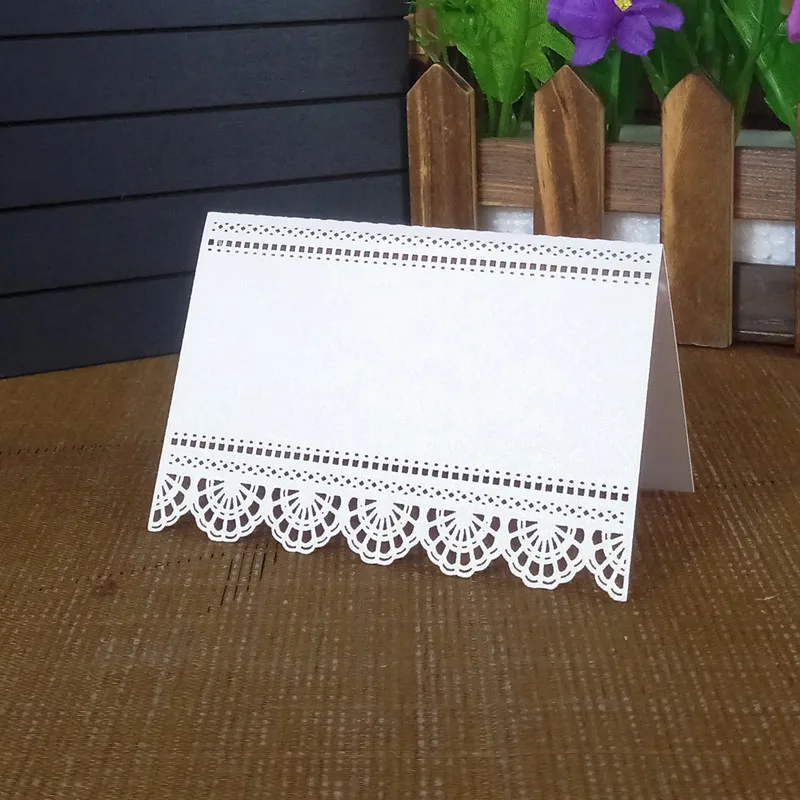 100pcs Place Name Card Seating Card Wedding Party Table Decoration Wedding Preference Lace Laser Cutting Table Cards 7ZZ24
100pcs Place Name Card Seating Card Wedding Party Table Decoration Wedding Preference Lace Laser Cutting Table Cards 7ZZ24