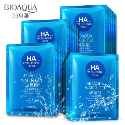 BIOAQUA Images Hyaluronic acid Facial Mask Moisturizing Hydrating Skin Care Oil Control Shrink Pore Anti aging Anti wrinkle
BIOAQUA Images Hyaluronic acid Facial Mask Moisturizing Hydrating Skin Care Oil Control Shrink Pore Anti aging Anti wrinkle