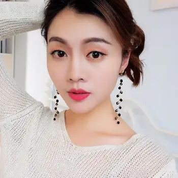 Korean Version Of The Temperament Long Earrings Fashion Wild Crystal Earring Personality Super Fairy Girl Earrings Brincos
Korean Version Of The Temperament Long Earrings Fashion Wild Crystal Earring Personality Super Fairy Girl Earrings Brincos