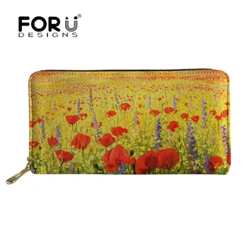 FORUDESIGNS 2019 Ladies Floral Printing Leather Long Wallet Women Brand Vintage Card Holder Coin Purse Zipper Purse Clutch Money
FORUDESIGNS 2019 Ladies Floral Printing Leather Long Wallet Women Brand Vintage Card Holder Coin Purse Zipper Purse Clutch Money