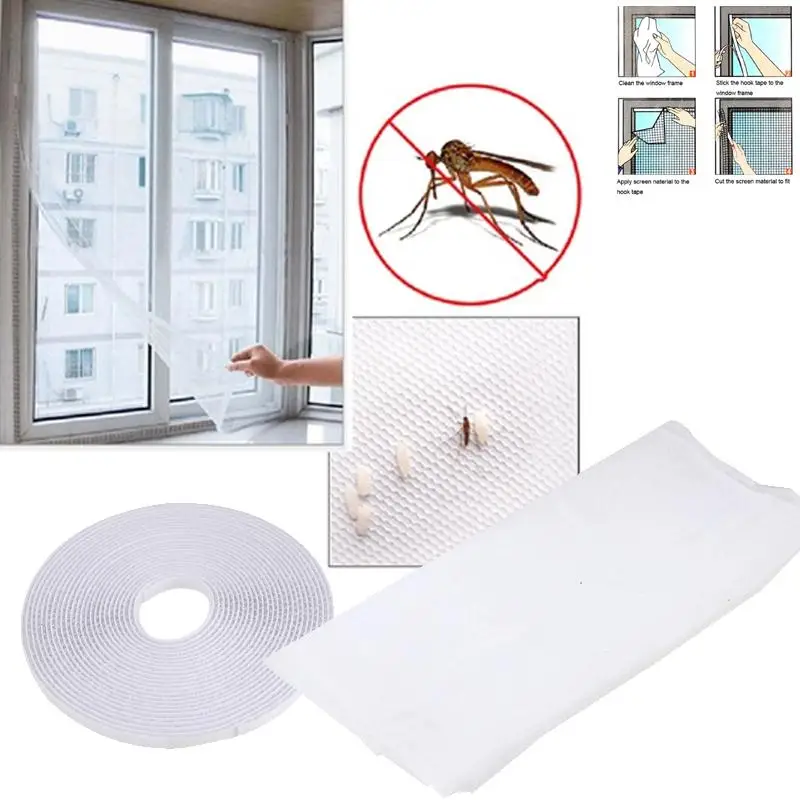 Window Screening Anti Mosquito Fly Insects Bug Detachable Office Room Curtain Pest Control
Window Screening Anti Mosquito Fly Insects Bug Detachable Office Room Curtain Pest Control