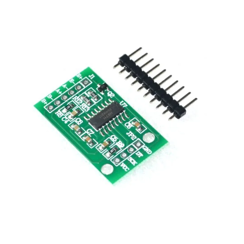 Glyduino HX711 Module Dual-Channel Weighing Pressure Sensor Module 24-bit Precision A/D Module for Electronic Scale Arduino DIY
Glyduino HX711 Module Dual-Channel Weighing Pressure Sensor Module 24-bit Precision A/D Module for Electronic Scale Arduino DIY