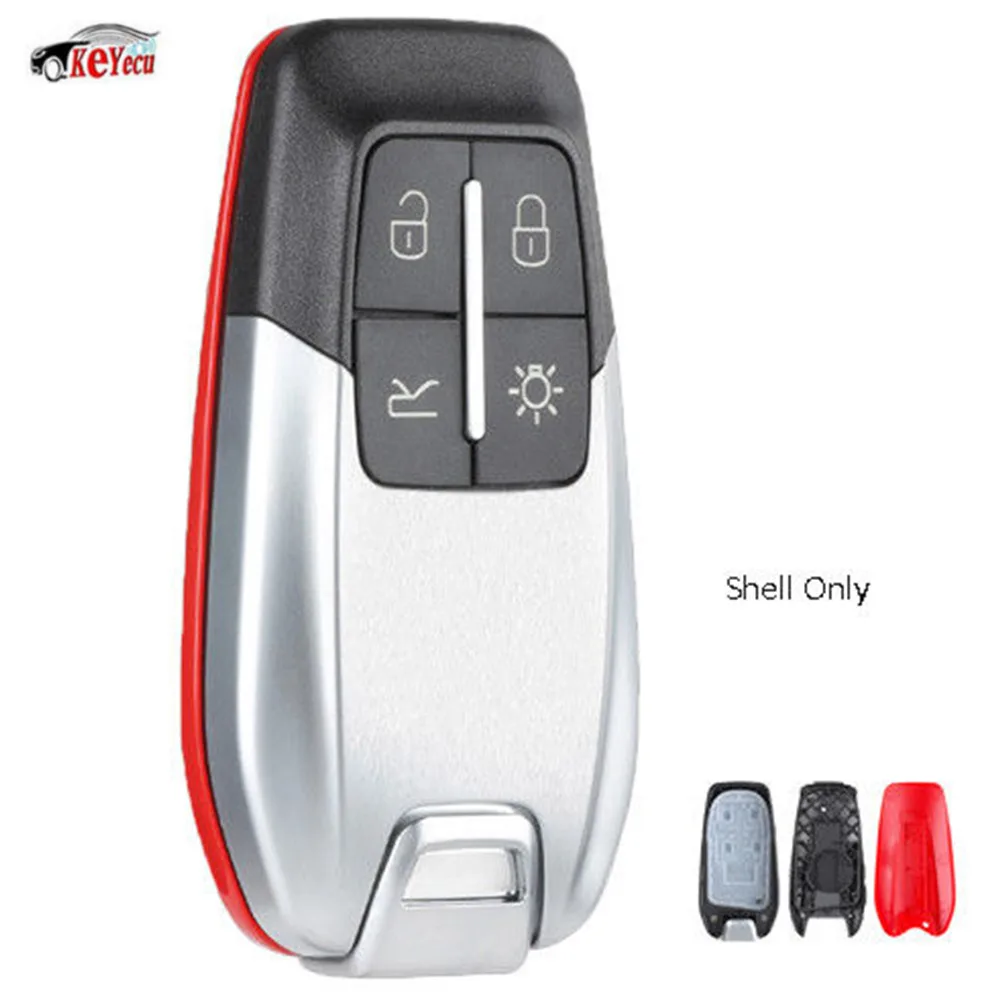 KEYECU New Replacement Remote Car Key Shell Case Fob 4 Button for Ferrari 488 GTB 2016-2018
KEYECU New Replacement Remote Car Key Shell Case Fob 4 Button for Ferrari 488 GTB 2016-2018