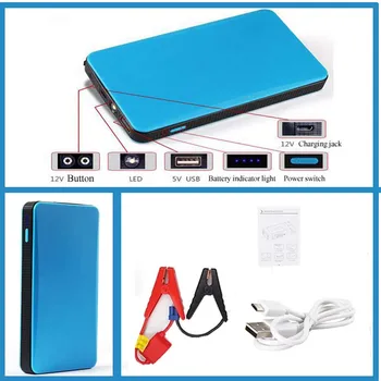 Booster Battery Car Jump Starter LED Light Multi-Function Power Bank Emergency Charger Portable For Digital Devices Charging 12V
Booster Battery Car Jump Starter LED Light Multi-Function Power Bank Emergency Charger Portable For Digital Devices Charging 12V