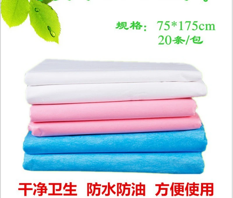 20pcs Practical Massage Beauty Waterproof Disposable Nonwoven Bed Table Cover Sheets Beauty Salon Dedicated White Blue 75X175cm
20pcs Practical Massage Beauty Waterproof Disposable Nonwoven Bed Table Cover Sheets Beauty Salon Dedicated White Blue 75X175cm