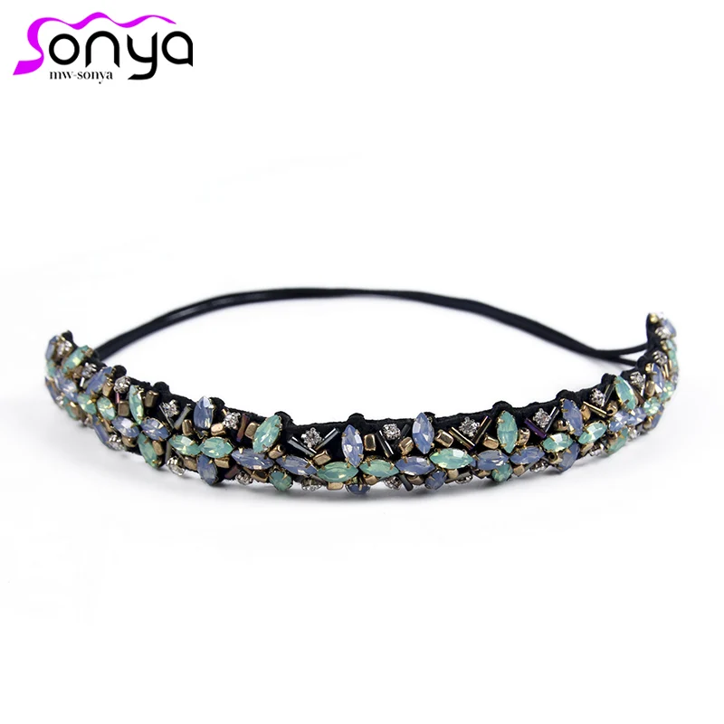 New Arrival Rhinestone Headbands for Women Multicolor Floral Hair Accessories Boho Hair Jewelry 3H4009
New Arrival Rhinestone Headbands for Women Multicolor Floral Hair Accessories Boho Hair Jewelry 3H4009