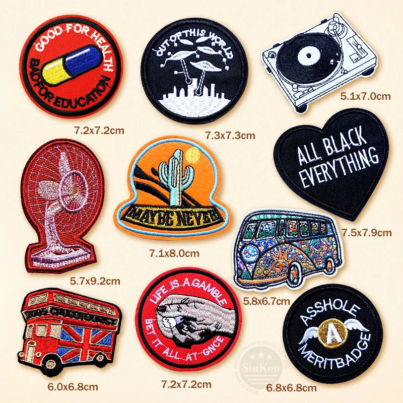 CAR UFO ALIEN HAND Embroidered Patch Applique Cute Patches Fabric Badge Garment DIY Apparel Accessories Badges
CAR UFO ALIEN HAND Embroidered Patch Applique Cute Patches Fabric Badge Garment DIY Apparel Accessories Badges