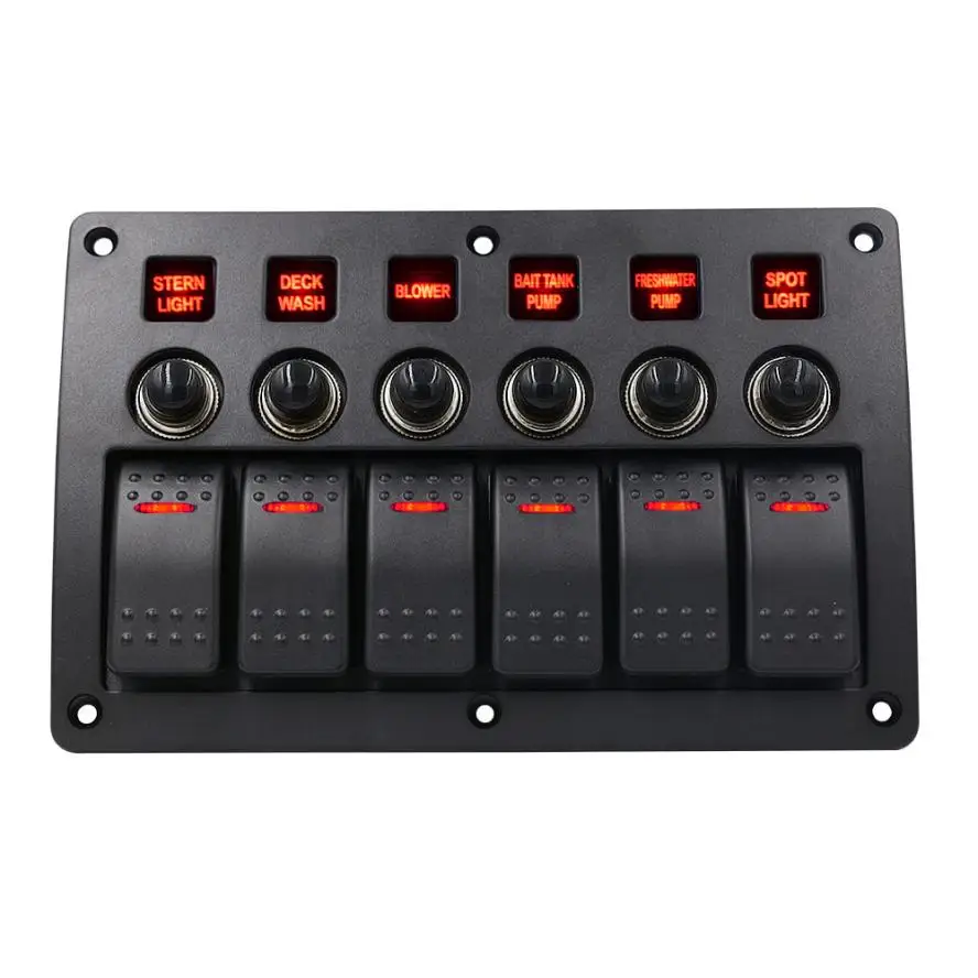 Car Auto Panel Switches Waterproof Car Auto Boat Marine LED Rocker Switch Panels Circuit Breakers jul5
Car Auto Panel Switches Waterproof Car Auto Boat Marine LED Rocker Switch Panels Circuit Breakers jul5