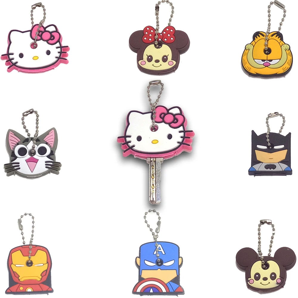 Cute Cartoon Mickey Emoji The Avenger Silicone Keychain For Women/Man Key Cover Key Caps Key Ring Key Holder Kids Gift
Cute Cartoon Mickey Emoji The Avenger Silicone Keychain For Women/Man Key Cover Key Caps Key Ring Key Holder Kids Gift