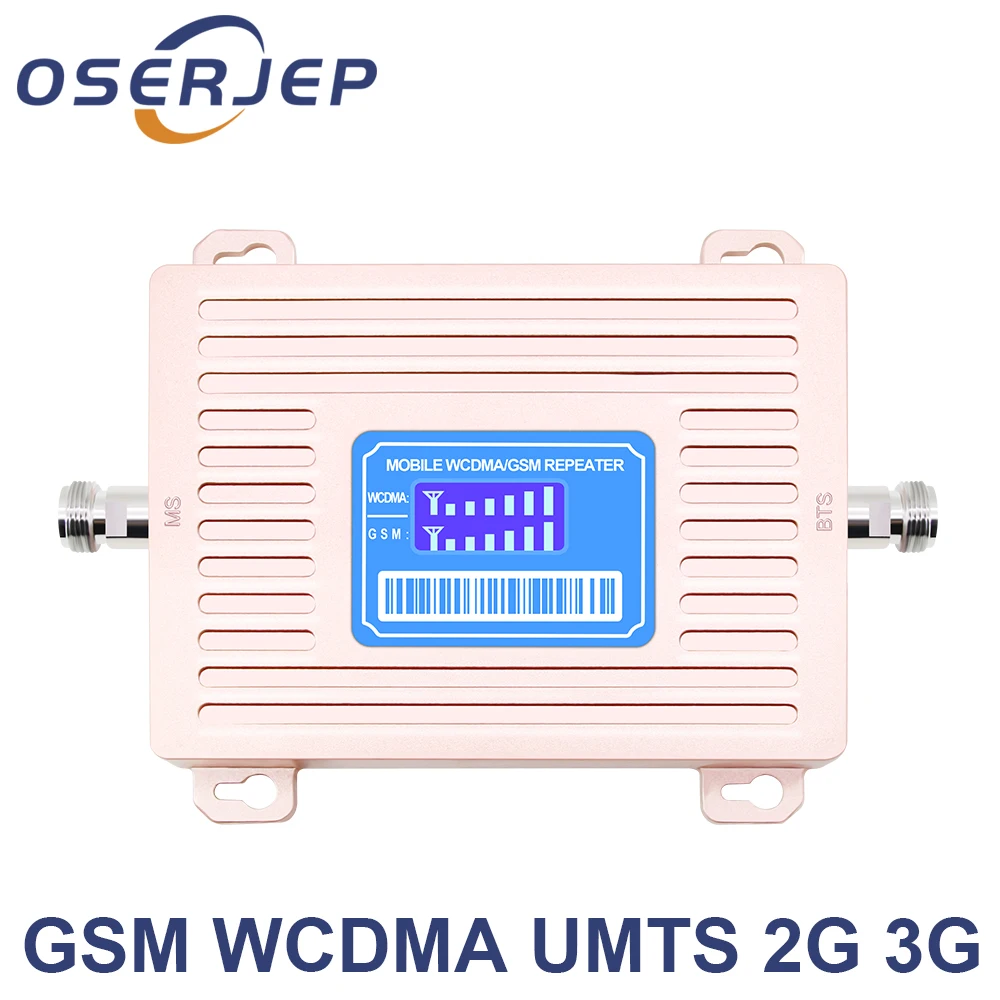 New Arrival Dual LCD Displays GSM 900 3G UMTS 2100 Repeater GSM 2100mhz Mobile Signal 65dB Dual Band Not include Antenna
New Arrival Dual LCD Displays GSM 900 3G UMTS 2100 Repeater GSM 2100mhz Mobile Signal 65dB Dual Band Not include Antenna