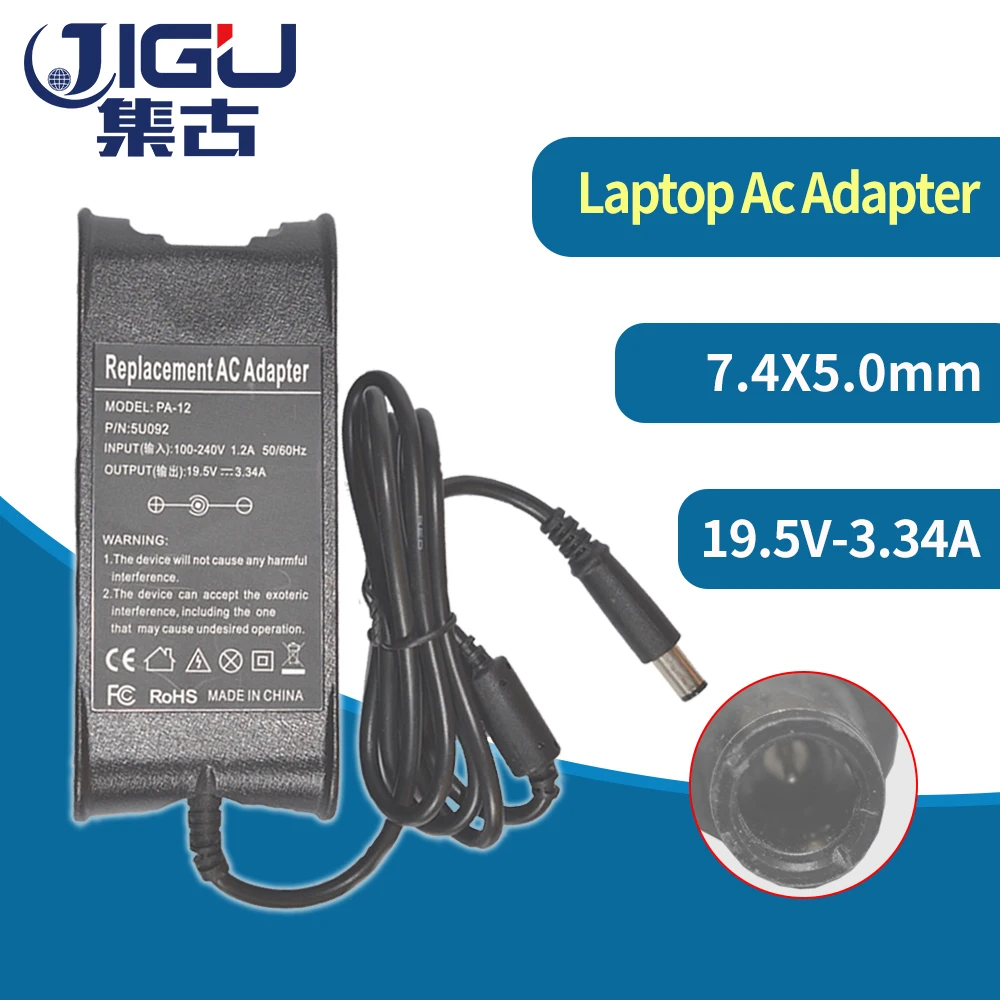 65 Вт AC адаптер Зарядное устройство 19 5 V 3.34A pa12 для DELL Vostro 90 1000 1014 1015 1200 1210 Latitude D631N X300