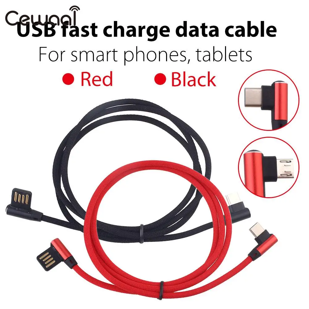 Data Sync Cord 2.4A Connector 1M Charging Line Game Double-Sided USB Port L Bending Cable Type-C/Micro Usb Adapter
Data Sync Cord 2.4A Connector 1M Charging Line Game Double-Sided USB Port L Bending Cable Type-C/Micro Usb Adapter