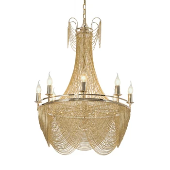 ECOLIGHT Nordic Post Modern Luxury Chandelier Creative Personality Aluminum Chain Hanging Lamp
ECOLIGHT Nordic Post Modern Luxury Chandelier Creative Personality Aluminum Chain Hanging Lamp