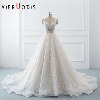 Cathedral Train Vestido Casamento Illusion V Neck Beads And Pearls Champagne Gelinlik 2019 Ball Gowns Wedding Dresses Turkey
Cathedral Train Vestido Casamento Illusion V Neck Beads And Pearls Champagne Gelinlik 2019 Ball Gowns Wedding Dresses Turkey