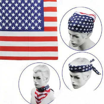 2017 Fashion trend Unisex US Flag Head Scarf Bandanas Hip-hop Dance Travel Scarves
2017 Fashion trend Unisex US Flag Head Scarf Bandanas Hip-hop Dance Travel Scarves