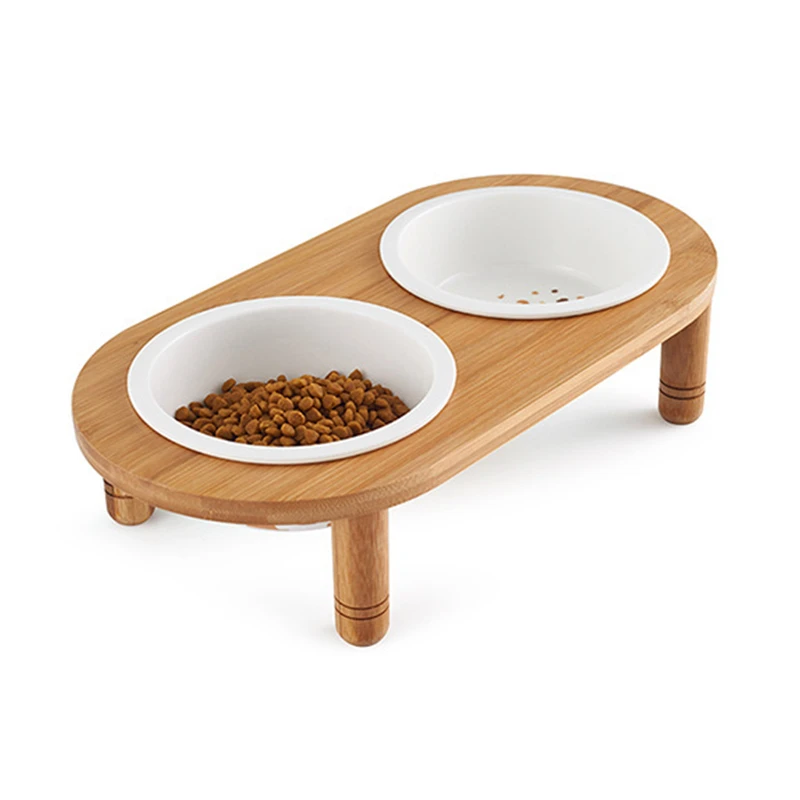 New Dog Feeders Bowl Bamboo Tableware Ceramic and Stainless Steel Double Mouth Bowl High Grade Antiskid Pet Supplies Accessories
New Dog Feeders Bowl Bamboo Tableware Ceramic and Stainless Steel Double Mouth Bowl High Grade Antiskid Pet Supplies Accessories
