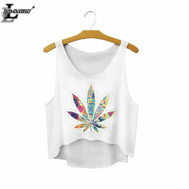 Summer Style Leaf Pattern Casual Alive Tank Tops Sleevelss Women Cropped Cute Fitness Fashion Crop Tops Camis Vest F822
Summer Style Leaf Pattern Casual Alive Tank Tops Sleevelss Women Cropped Cute Fitness Fashion Crop Tops Camis Vest F822